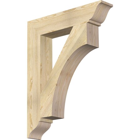 Ekena Millwork Westlake Traditional Rough Sawn Bracket, Douglas Fir, 6"W x 32"D x 40"H BKT06X32X40WTL01RDF